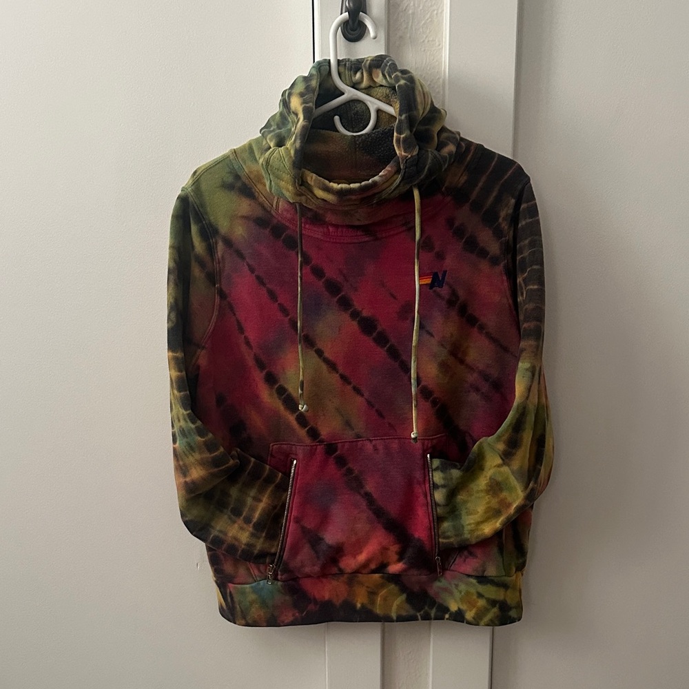 Aviator Nation Ninja Hoodie - Tie Dye - L